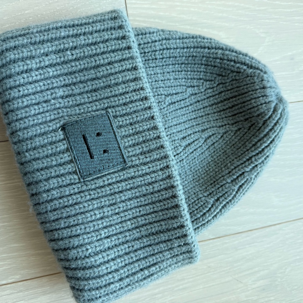 Acne Studios Gray Knit Beanie